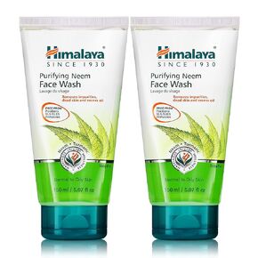 Himalaya Purifying Neem Face Wash, Normal to Oily Skin, Turmeric, Vegan, Cruelty Free, Soap Free, Paraben Free, Dermatologically Tested, SLS/SLES Free, 5.07 Fl Oz, 150 mL, 1 Pack
