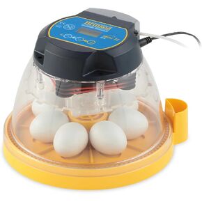 Brinsea Products Mini II Ex Fully Automatic 7 Egg Incubator with Humidity Control, One Size, Yellow/Black (USAB17C)