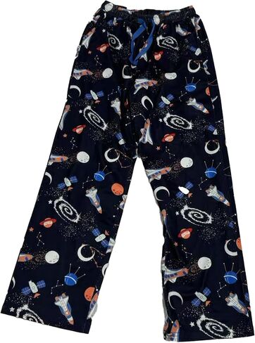PATPAT Unisex Kids Plaid Pajama Pants – Soft Lounge Sleep Bottoms with Elastic Waist and Pockets, Ages 5–14 Years in Saudi Arabia