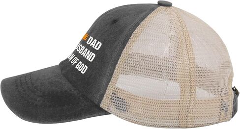 Dad Husband Man God Hat for Women Humor Christian Cross Caps Men Trucker Hat Cycling Cap with Design Unique Gifts in Saudi Arabia