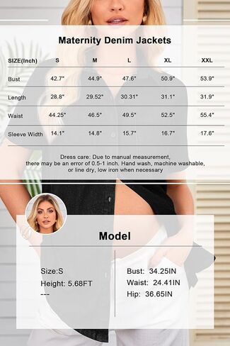 OUGES Womens 2025 Summer Maternity Clothes Short Sleeve Jean Jacket Button Down Pregnancy Denim Shirt Casual Tops in Kuwait
