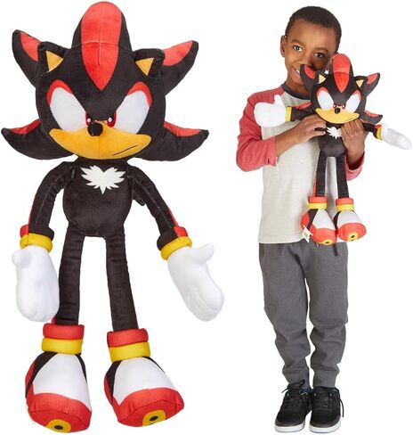 Franco Sonic Shadow The Hedgehog Anime Kids Bedding Super Soft Plush Cuddle Pillow Buddy, One Size, (Officially Licensed Product) in Saudi Arabia