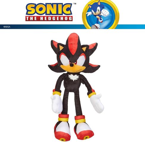 Franco Sonic Shadow The Hedgehog Anime Kids Bedding Super Soft Plush Cuddle Pillow Buddy, One Size, (Officially Licensed Product) in Saudi Arabia