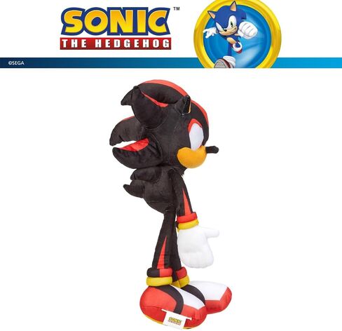Franco Sonic Shadow The Hedgehog Anime Kids Bedding Super Soft Plush Cuddle Pillow Buddy, One Size, (Officially Licensed Product) in Saudi Arabia