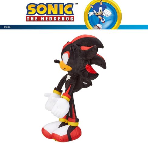 Franco Sonic Shadow The Hedgehog Anime Kids Bedding Super Soft Plush Cuddle Pillow Buddy, One Size, (Officially Licensed Product) in Saudi Arabia