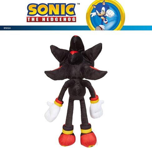 Franco Sonic Shadow The Hedgehog Anime Kids Bedding Super Soft Plush Cuddle Pillow Buddy, One Size, (Officially Licensed Product) in Saudi Arabia