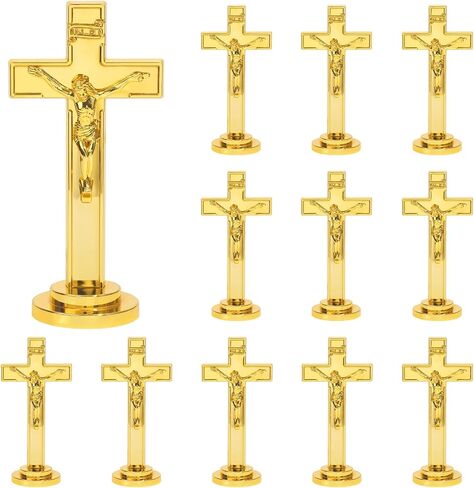 5PCS Cross My Heart, Encouragement Gift, Wooden Pocket Cross, Handheld Wooden Cross, Clinging and Praying, Fingertip Stress Relief Religious Gifts in Kuwait