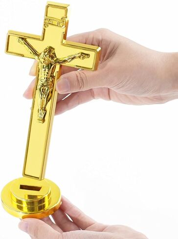 5PCS Cross My Heart, Encouragement Gift, Wooden Pocket Cross, Handheld Wooden Cross, Clinging and Praying, Fingertip Stress Relief Religious Gifts in Kuwait