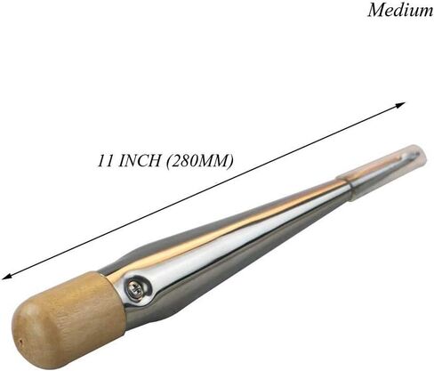 COC-LF حبل من الفولاذ المقاوم للصدأ ربط سبايك FID مع مقبض خشبي للضياء. 1/8 بوصة إلى 1/2 بوصة، 1/2 بوصة إلى 1 بوصة، 1 بوصة وما فوق (S، M، L) in Kuwait