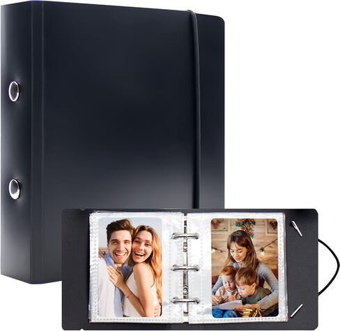 Ablus Mini Photo Album Book 50 Pocket 2x3 Inch Pictures for Polaroid Snap, Fujifilm Instax Mini 7s 8 9 11 12 25 26 40 50s 90 Evo Z2300 Instant Camera in Saudi Arabia