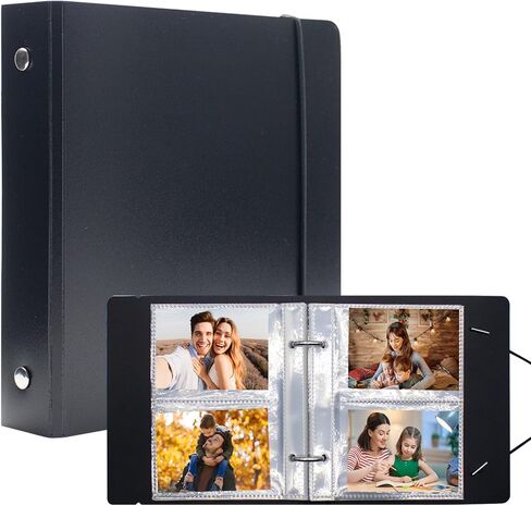 Ablus Mini Photo Album Book 50 Pocket 2x3 Inch Pictures for Polaroid Snap, Fujifilm Instax Mini 7s 8 9 11 12 25 26 40 50s 90 Evo Z2300 Instant Camera in Saudi Arabia