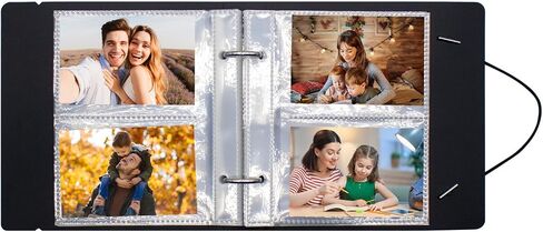 Ablus Mini Photo Album Book 50 Pocket 2x3 Inch Pictures for Polaroid Snap, Fujifilm Instax Mini 7s 8 9 11 12 25 26 40 50s 90 Evo Z2300 Instant Camera in Saudi Arabia