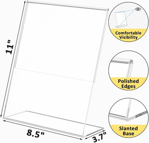 8 Pack Acrylic Sign Sign Most in Saudi Arabia