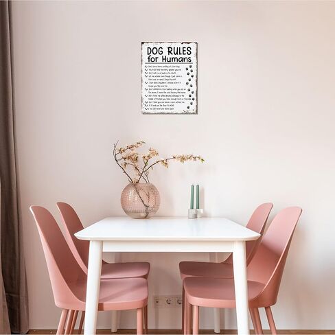 Dogs are Like Potato Chips You Can't Have Just One Canvas Wall Art Prints Decor for Home Bedroom Living Room Girl Room，Dog Themed Paintings Art Decor 14x11 Inches，Vintage Word Art Gifts For Dog Lovers in Saudi Arabia