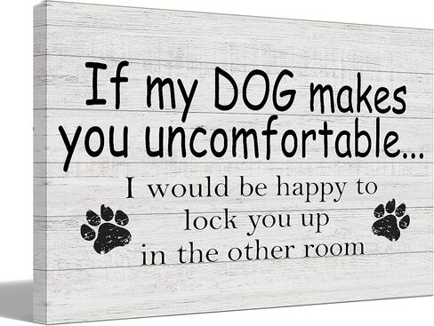 Dogs are Like Potato Chips You Can't Have Just One Canvas Wall Art Prints Decor for Home Bedroom Living Room Girl Room，Dog Themed Paintings Art Decor 14x11 Inches，Vintage Word Art Gifts For Dog Lovers in Saudi Arabia