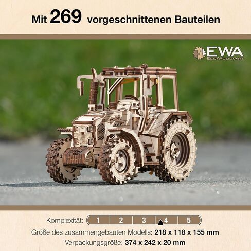 Eco Wood Art 3D Puzzle Belaz Dump Truck in Kuwait