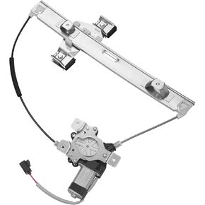 Rear Left Driver Side Power Window Regulator with Motor Compatible with Hummer H2 2003 2004 2005 2006 2007 2008 2009, Replace OE 751-707