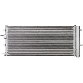 Air Conditioning A/C Condenser Compatible with Ford Fusion 2013-2020, Police Responder Hybrid 2019-2020 & Lincoln MKZ, Continental, Replace# 4211, DG9Z19712A