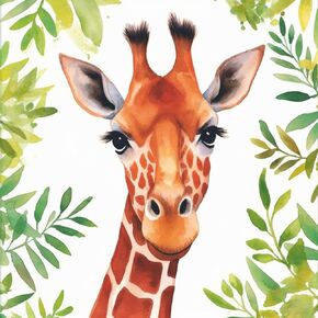 VAIIEYO 5D DIY Diamond Art Kits for Adults Giraffe, Diamond Painting Animal, Paint by Numbers Full Drill Round Rhinestone Craft Canvas for Home Wall Decor Gift 12x16 inch-42 in Kuwait