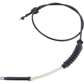 F2TZ-7F042-A Transmission Detent Kickdown Cable for 1987-1993 Ford E-150 F-150 F-250 Throttle Valve Cable Truck Van and SUV Detent Cable T76497B T76450 AOD Kickdown Detent Cable Shift cable 53 inch
