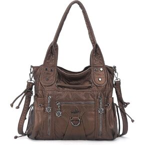 Angel Kiss Hobo Bags for Women Fashion Shoulder Bag Ladies Purses and Handbags Roomy Tote Bags Purse with Crossbody Strap