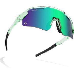 Kids Sport Sunglasses Youth Baseball Sun Glasses Polarized Cycling Softball Glasses for Boys Girls Age 7-14