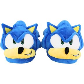 Sonic The Hedgehog Kids Indoor/Outdoor Slippers Sizes 11-3 (Blue, US Footwear Size System, Little Kid, Numeric Range, Medium, 13, 13.5)
