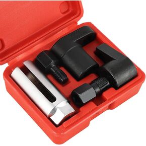 DASBET 5PCS O2 Oxygen Sensor Socket | Automotive O2 Sensor Socket Offset Wrench Remover Tool and Thread Chaser Set for Removing and Installing Oxygen Sensors Hex Vacuum Switches
