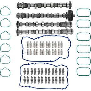 Engine Camshafts Rockers Arm Lifters Kit Compatible with Jeep Wrangler Dodge Durango Challenger Journey Avenger RAM ProMaster for Chrysler 200 300 2011-2022 3.6L V6 5184377AG 5184380AG