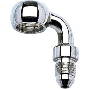 Edelbrock 640541 Endura #3 to 10mm (3/8 ") 90deg banjo