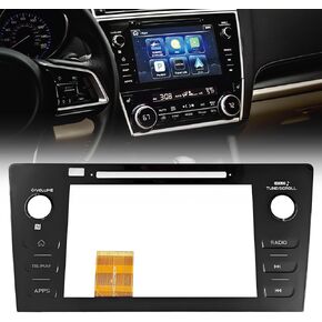 86471-AL65A Replacement Touch Screen Digitizer for Subaru Legacy & Outback 2018 2019 Radio Replacement Touch Screen for 86471-AL68A 86471-AL65B 86471-AL66A