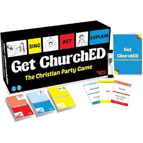 Kulture Games Get ChurchED - The Christian Party Game (Sing, Act/Charades, Explain)
