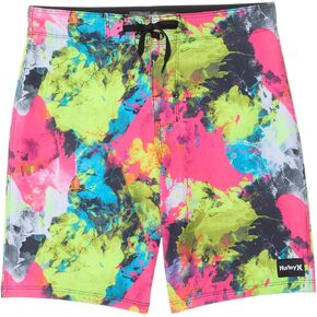 Hurley Boys' Watercolor Splash Board Shorts (Big Kid)