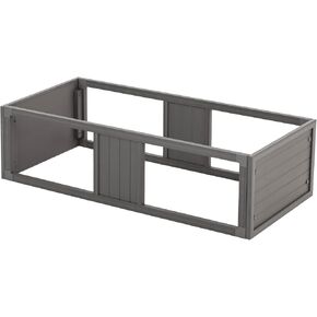 New Age Pet® Large Grey Mojave Stacker for Reptile Habitats | 10 Year Limited Manufacturer's Warranty | Stackable Design, Accommodates Lighting Set-Up
