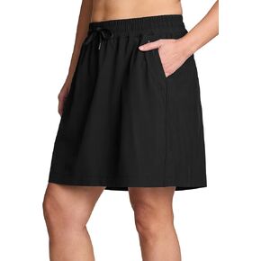 RBX Activewear Women's Plus Size Pickleball Skort with Pockets, Quick Drying Woven Active Skirt for Golf, Tennis, Hiking