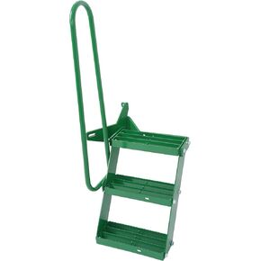ECOTRIC Step Extension Kit Compatible with John Deere 3010 3020 4000 4010 4020 2WD Row Crop and Utility Tractors Left Hand Step Kit Replacment for RE62856 Green