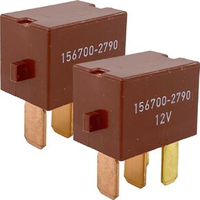2-pack 156700-2790 تتابع-30A 12VDC 4-Pin SPST Automotive Relay-متوافق مع Toyota (2010-2020) ، Lexus-إصلاح محرك المنفاخ و B1478/B1445 أخطاء
