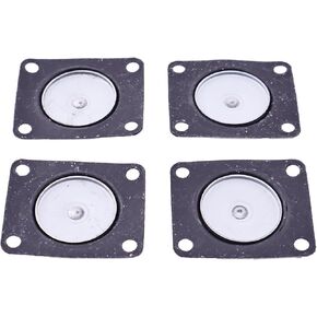 Accelerator Pump Diaphragm 4 Pcs Compatible with Holley QFT AED CCS 135-5 30cc