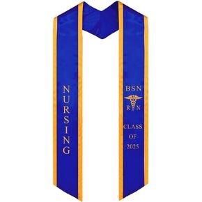 سرق التخرج من Ovaltag BSN RN RN RADING من 2025 مع شعار طبي ، هدية للطالب الممرضة in Kuwait