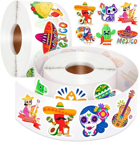 1200Pcs Jesus Loves You Stickers, 16 Colors Christian Religious Sticker Rolls, Jesus Loves You Decal Stickers for Kids Party Supplies(2 Rolls) in Kuwait
