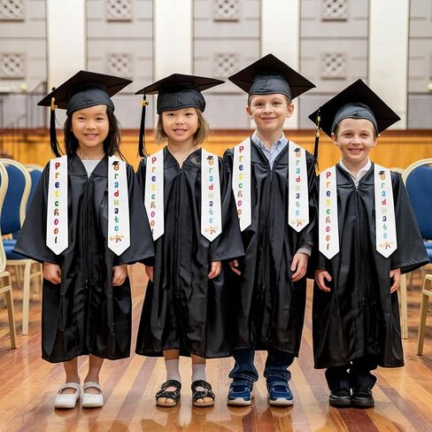Diueoly Kindergarten Preschool Graduation Sash Graduation Stole Class of 2025 Unisex Kindergarten Preschool Graduation Gifts in Kuwait