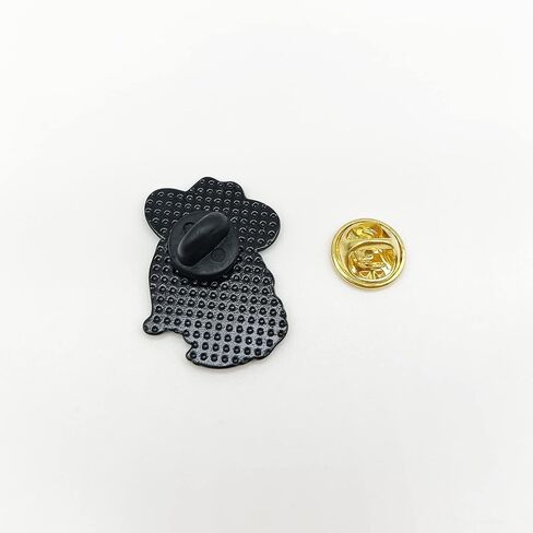 Cute Pins Backpack Pins Alloy Enamel Brooch Cat Funny Cat Brooch Cowboy Badge Pin for Bookbags Clothes/Jackets & Hat Decoration in Kuwait