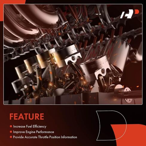 A-premium TPS Throttle Position Sensor متوافق مع Toyota Corolla 2005 ، Tacoma 1997-2004 ، Tundra 2000-2003 ، 4Runner 1996-2000 ، Matrix ، Celica ، Hilux ، T100 & Pontiac Vibe ، استبدل# 89452-35020 in Kuwait