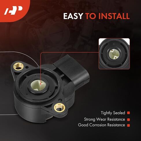 A-premium TPS Throttle Position Sensor متوافق مع Toyota Corolla 2005 ، Tacoma 1997-2004 ، Tundra 2000-2003 ، 4Runner 1996-2000 ، Matrix ، Celica ، Hilux ، T100 & Pontiac Vibe ، استبدل# 89452-35020 in Kuwait