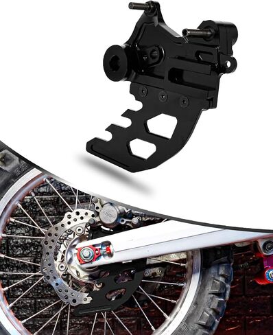 CRF300L Rear Brake Disc Guard Aluminum Disc Protector for CRF300L/300LR 2021-2024, CRF250L 2012-2020, CRF250RALLY 2017-2020 Dirt Bike, BLACK in Saudi Arabia