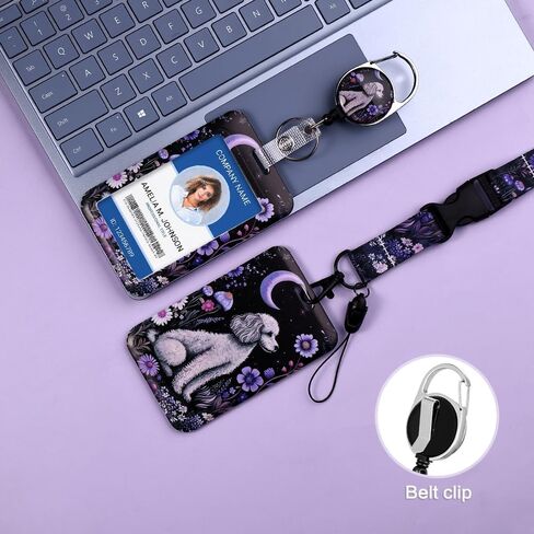 حبال لحمل شارة الهوية للنساء، حبل للمعلم مع مشبك حامل لبطاقة الهوية، بكرة سلسلة مفاتيح قابلة للسحب شديدة التحمل، هدايا مكتب عمل للممرضات (#3: قلب) in Saudi Arabia