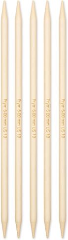 Prym Double-Pointed and Glove Knitting pins Bamboo 20 cm 7.00 mm, Natural, One Size in Saudi Arabia