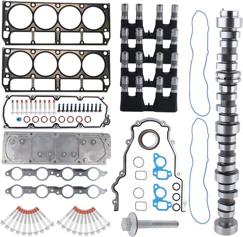 VKS DOD/AFM Aupabled Kit مع مصاعد عمود الحدبات لعام 2007 2008 2008 2010 2012 2012 2013 شيفروليه أفالانش سيلفرادو تاهو ، GMC Yukon Sierra 5.3L Truck/SUV محركات in Saudi Arabia