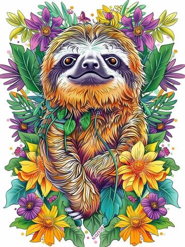 Bimkole 5D Diamond Art Kits for Adults Lion in Toilet, Full Drill DIY Rhinestone Embroidery Set Paint with Diamonds Art Animal by Number Kits Cross Stitch Home Wall Craft Decor 12x16 Inch in Saudi Arabia