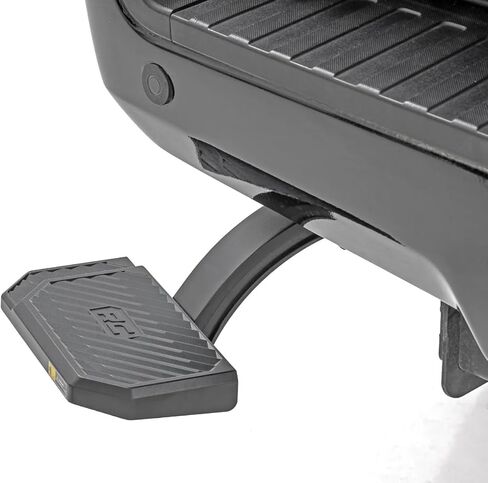 Rough Country Retractable Bed Step for Ford F-250/F-350 Super Duty (2017-2022) - Manual Pull Tailgate Step, Non-Slip Truck Step in Saudi Arabia
